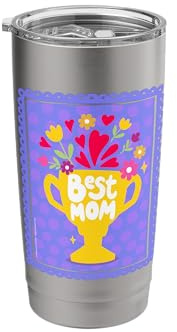 Friends. Best Mom Vaso térmico de acero inoxidable de doble pared