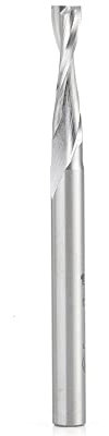 Amana Tool HSS1632 HSS Doppelnut-Spiralfräsen-Bits Metall Aluminium Schneiden 7/32 Durchmesser x 7/8 x 1/4 Zoll Schaft Up-Cut Fräser-Bit Hochgeschwindigkeitsstahl