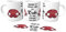 Tasse Horoskop Sternzeichen Krebs Spruch Geburtstagsgeschenk lustiger Becher Tee Tasse (22.6-23.07 Krebs)