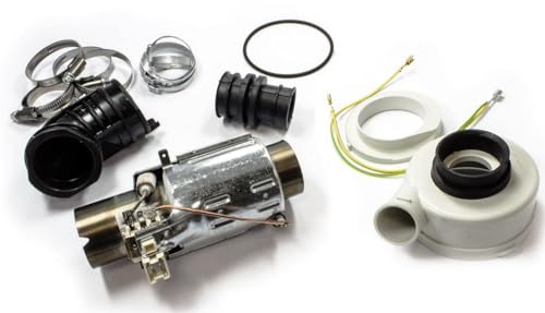 Resistenza Chiocciola Kit Motopompa Lavastoviglie compatibile con Whirlpool compatibile con Ignis