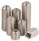BOZONLI Edelstahl Madenschrauben Innensechskantschraube Kopflose Schrauben Cup Point Maschinenschrauben M2.5×5mm,30 pcs