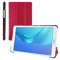 COOVY® Ultra Slim Cover für Huawei Mediapad M5 Lite 8 (8.0) Smart Schutzhülle Case Hülle mit Standfunktion | rot