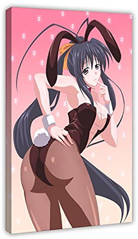Anime High School DxD 3 Leinwand-Poster, Wandkunst, Dekor, Bild, Gemälde für Wohnzimmer, Schlafzimmer, Dekoration, Rahmen: 60 x 90 cm