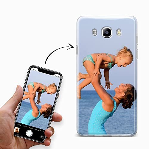 Handyhülle für Samsung Galaxy J5 2016 Hülle aus Silikon selbst gestalten - selbst gestaltet/personalisiert - Deine Hülle Dein Design - Personalisieren Bedrucken mit eigenem Bild Motiv