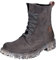 Josef Seibel Damen Combat Boots Marta 02,Weite G (Normal),Wechselfußbett,uebergangsstiefel,schnürstiefel,Stiefel,Grau (Asphalt-Kombi),38 EU