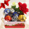 Idee Regalo Donna - Cofanetto + 100gr Cioccolatini Assortiti + Rosa Artificiale Decorativa -(QUADRATO)