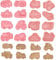 ZOOMPIL Construction Cookie Cutter Set, Transport Tools, Biscuit Cutters, Bulldozer, Forklift Trucks, for Biscuits, Pastries, Baking, Cake Decoration, Pack of 16