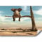 murando - Fototapete Premium-Vlies Elefant auf dem Baum 100x70cm - Foto Tapete Wohnzimmer Moderne Vliestapete XXL Wandtapete Motivtapeten Bildtapete 3d Effekt Wand Dekoration Flur Wüste Tier Natur