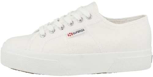 SUPERGA 2740 Platform, Oxford Flat, White