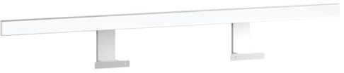 vidaXL LED Spiegelleuchte Spiegellampe Badleuchte Badlampe Badezimmerleuchte Badezimmerlampe Leuchte Lampe Badezimmer 13W Warmweiß 80cm 3000K