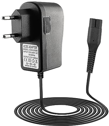 Xahpower 5.5V Ladegerät für Kärcher Fensterreiniger, 1,5 m Ladekabel für WV1, WV1 Plus, WV2, WV2 Plus, WV5, WV5 Plus, WV60, WV70, WV75, WV75 Plus