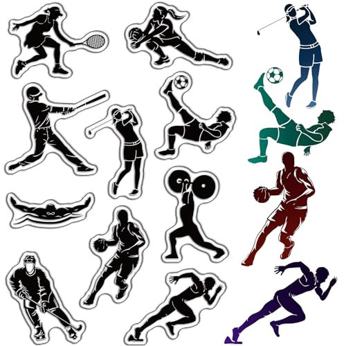 craspire Sport-Stempel, Ball, Transparent, Klare Stempel, Vintage-Silikon-Siegel, Stempel Für DIY, Scrapbooking, Fotoalbum, Dekorative Karten, Stempel, Tagebuch, Dekoration