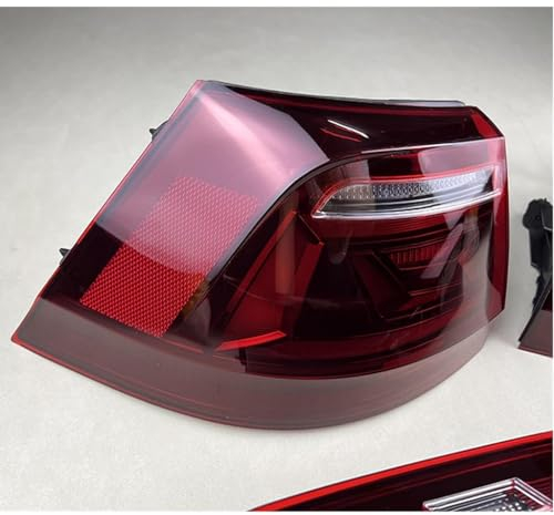 LAXTO Auto Rücklicht für VW Golf 7/7.5 2012-2020,LED Bremslicht Rückfahrlicht Positionslicht Turn Rücklichter Lauflicht Zubehör