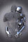 3D Metallfiguren Statue Kunst Liebe Küsse Umarmung Paar Bild Poster Wandkunst Wohnzimmer Wanddekor,Kein Rahmen (Statue -01,40x60cm-1Pcs)