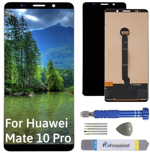 Int'x Pantalla LCD Full Incell para Huawei Mate 10 Pro BLA-L09 LCD Pantalla táctil de repuesto con herramienta Negro Alta Calidad