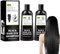 Shampoo Centella 2pc Schwarz Haarfärbeshampoo,Natürliche Schwarze Haarfarbe Shampoo 3 In 1,Instant Hair Shampoo,Haarfarbe Shampoo Für Graues Haar,Instant Black Hair Shampoo-100ML*2