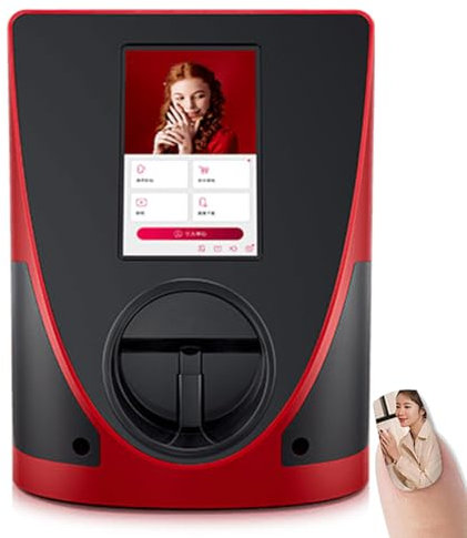 QUTBAG 3D-Nagelkunstdrucker, automatische Smart-Art-Nageldruckermaschine, Fotomusterdruck-Nagelfilmdrucker, Drucken und Rying in einem, für Nagelliebhaber im Nagelstudio zu Hause