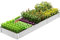 VELPAX Raised Garden Bed, Planter Raised Beds Boxes Outdoor, 365×120×30cm Large Metal Raised Garden Beds for Growing Outdoor Plants, Vegetables, Flowers and Herbs