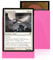 Standard Soft Sleeves, 66 x 91mm Clear Frosted Trading Card Sleeves for Magic, MTG, Sports Cards, Game Cards (100 Pink)