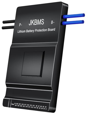 JKBMS Smart BMS mit Heat CAN RS485 8S-24S 24V-72V 200A 2A Aktives Balance-BMS mit Bluetooth Batterieschutzplatine für Li-Ion,LiFePO4 und LTO Lithium-Akkupacks (JK-B2A24S20P-HC)