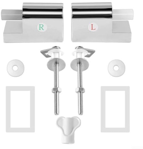 Améliorez facilement votre salle de bain avec notre kit de remplacement de charnière de siège de toilette à fermeture douce