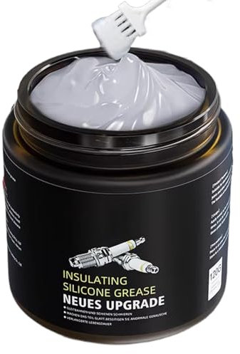 Imtrub Lubrificante dielettrico, grasso del connettore elettrico | Sigilla automobilistiche a grasso marino isolante,Sigillo di auto elettriche impermeabili con spazzola per terminali a batteria,