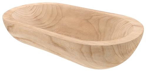 Hemobllo Elegante Ciotola Da Portata in Legno Piccola Ciotola Decorativa Per La Cucina E La Sala Da Pranzo