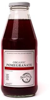 Vita Core | Organic Pomegranate Juice Blend – Pomegranate, Apple, Grape & Blackcurrant, 100% Organic, Refreshing & Nutrient-Rich | 500 ml (Pack of 1)