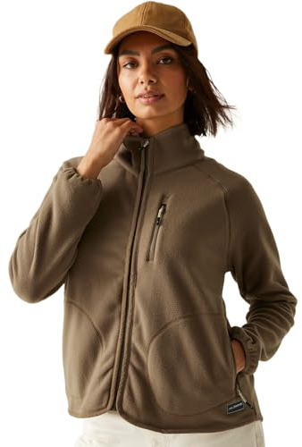 Regatta Womens Frankie Full Zip Fleece Brown