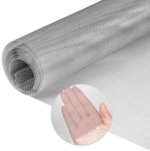 XHYASD 304 Edelstahl Drahtgewebe 40 x 300 cm 1 mm Maschen
