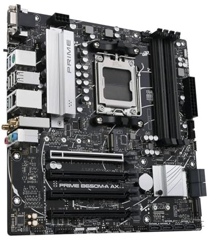 motherboard Fit For ASUS PRIME B650M-A AX Presa scheda madre AM5 Supporto Ryzen 5 8500G 7 7800X3D R9 7900X3D CPU DDR5 256GB HDMI M.2 MATX