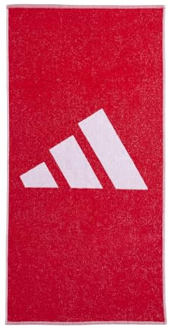 adidas Towel Duschtuch 50 x 100 cm (Red, 50 x 100 cm)