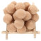 500 STK Mini Pompons zum Basteln,10mm Pompons Bälle Kleine Bommeln Kugeln, Flauschigen Bunte Pom Pom Deko Pompom Plüschbälle Bastel Zubehör für Dekorieren Verzieren Nähen DIY Handwerk,Khaki
