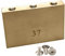 TUOREN Fat Brass Tremolo-Block für Floyd Rose E-Gitarre (37 mm)