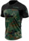 Herren Mountainbike MTB Top Kurzarm Atmungsaktiv Bequem Weich Feuchtigkeitstransport Radtrikot?Kurzarmtrikot Für MTB Rennrad/Multisport/Fitness/rocknend (TYP-3,L)