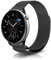 NicMool 20mm Armband für Amazfit Active 2/Active/GTR Mini/GTS 4/GTS 4 Mini/Bip 3/Bip 3 Pro, Metall Mesh mit Magnetverschluss Uhrenarmband für GTS 3/GTS 2e/GTS 2/GTS - Schwarz