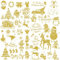 HOWAF 6 Blätter 150+pcs Weihnachtssticker Selbstklebend Weihnachtsaufkleber Glitzer Gold Sticker Weihnachten Aufkleber Frohe Weihnachten Schriftzug für DIY Weihnachtsdeko Karten Geschenke Tüten