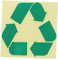 DIYEAH Recycling-symbol-aufkleber Etiketten Recyceln Recycling-aufkleber Green