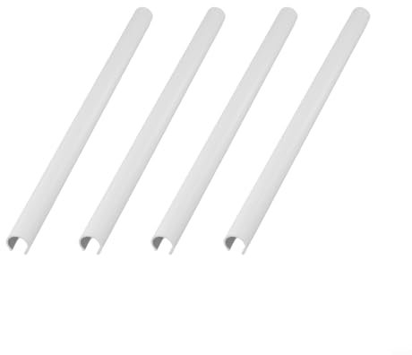 4 PCS Radiator Pipe Covers, Plastic Pipe Sleeves, Radiator Pipe Collars, Radiator Sleeves, For Radiator Pipe Decoration(White-300mm)