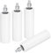 sourcing map 4Pcs Slide Gate Guide Roller, 6 Nylon Rollers Gate Support Assembly, Universal Sealed Ball Bearing Rolling Gate Guider for Sliding Door, White