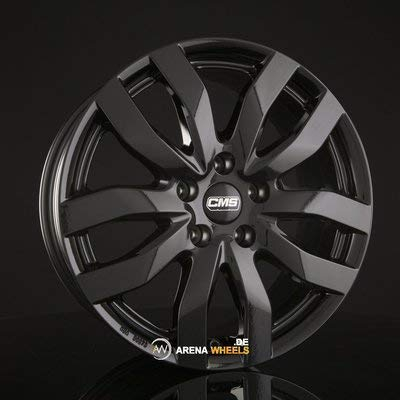 CMS C22 BLACK GLOSS 5X112 ET52 HB66.5 C22 BLACK GLOSS