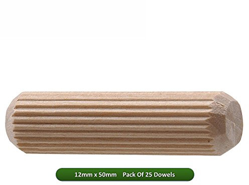 Fort Fasteners® Wooden Dowel 12mm x 50mm Pack Of 25