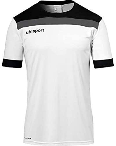 uhlsport Herren Trikot Offense 23 Trikot, Weiß/Schwarz/Anthra, XXXL, 100380402