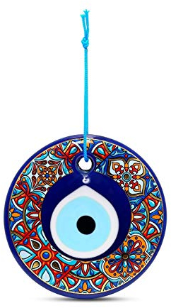 MYSTIC JEWELS Wanddekoration für Zuhause, Gold-Auge von Sonne und Mond (Modell 3)