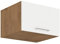Vigo Aufsatzschrank Hochschrank 60 cm Eiche Lancelot Weiß Hochglanz Küchenzeile