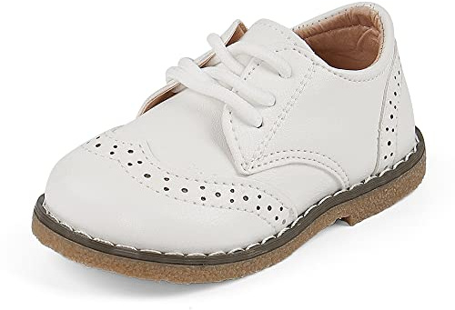 MASOCIO - Girls Lace Up Shoes for Children School