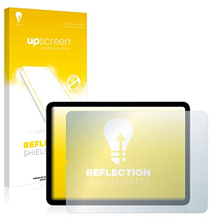 upscreen Anti-Glare Screen Protector compatible with Apple iPad Air 5 2022 (5th. Gen.) – Protection Film Matte