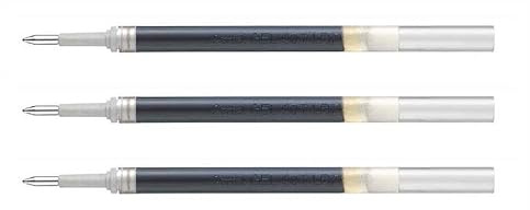 PENTEL LR7 Gel-Tintenroller, 3 Stück, Olivgrün