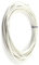 PATIKIL 2mm2 230C Flessibile Silicone Alta Temperatura Treccia Filo Cavo Bianco, 5 Metri/16,4 Piedi