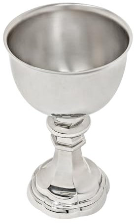 Lord of Battles Medieval Goblet Cup – Vintage Viking, Celtic, Gothic, Fantasy, Renaissance Style Chalice for Drinkware, Décor, or Gifts (750 ML, Brass W/Stainless Steel Plating)